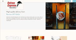 Desktop Screenshot of chicoentreeexpress.com